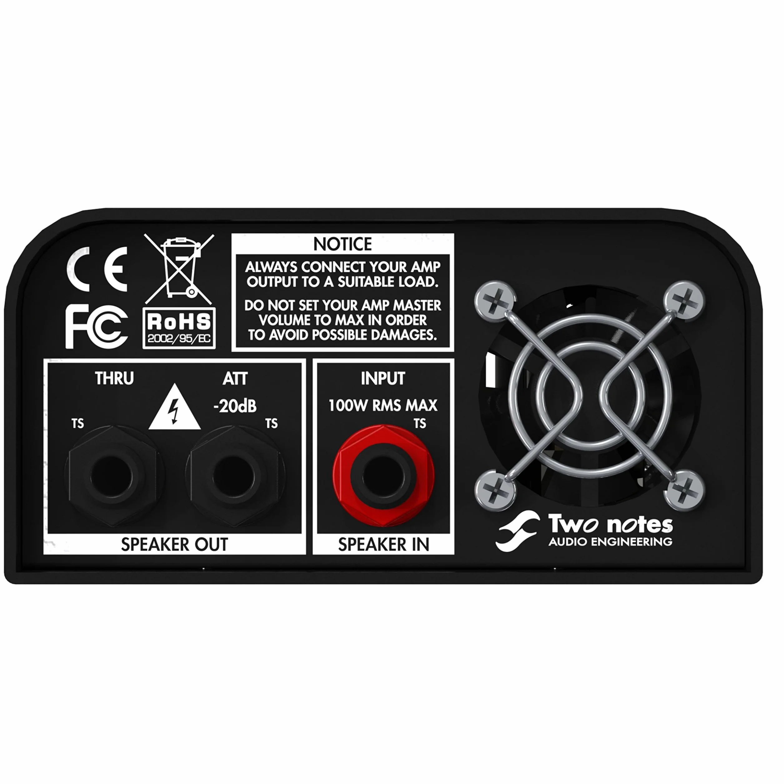 Two Notes Torpedo Captor 8 Compact Loadbox y Amp DI