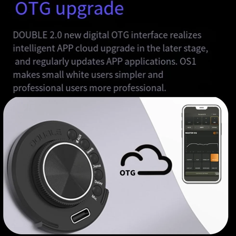 USB Carga OS1 Captador de Vibración para Accesorios de Instrumentos de Música de Guitarras Clásicas y Folk