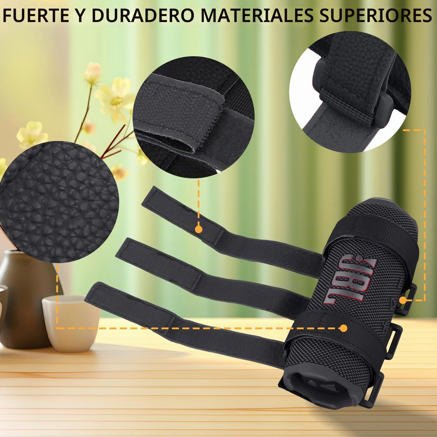 co2CREA Funda rígida Compatible con Bose/JBL mayoría de Altavoces inalámbricos Bluetooth, Altavoz al Aire Libre, Correa Ajustable, Accesorio para Accesorios, riel de Barra para Carrito de Golf