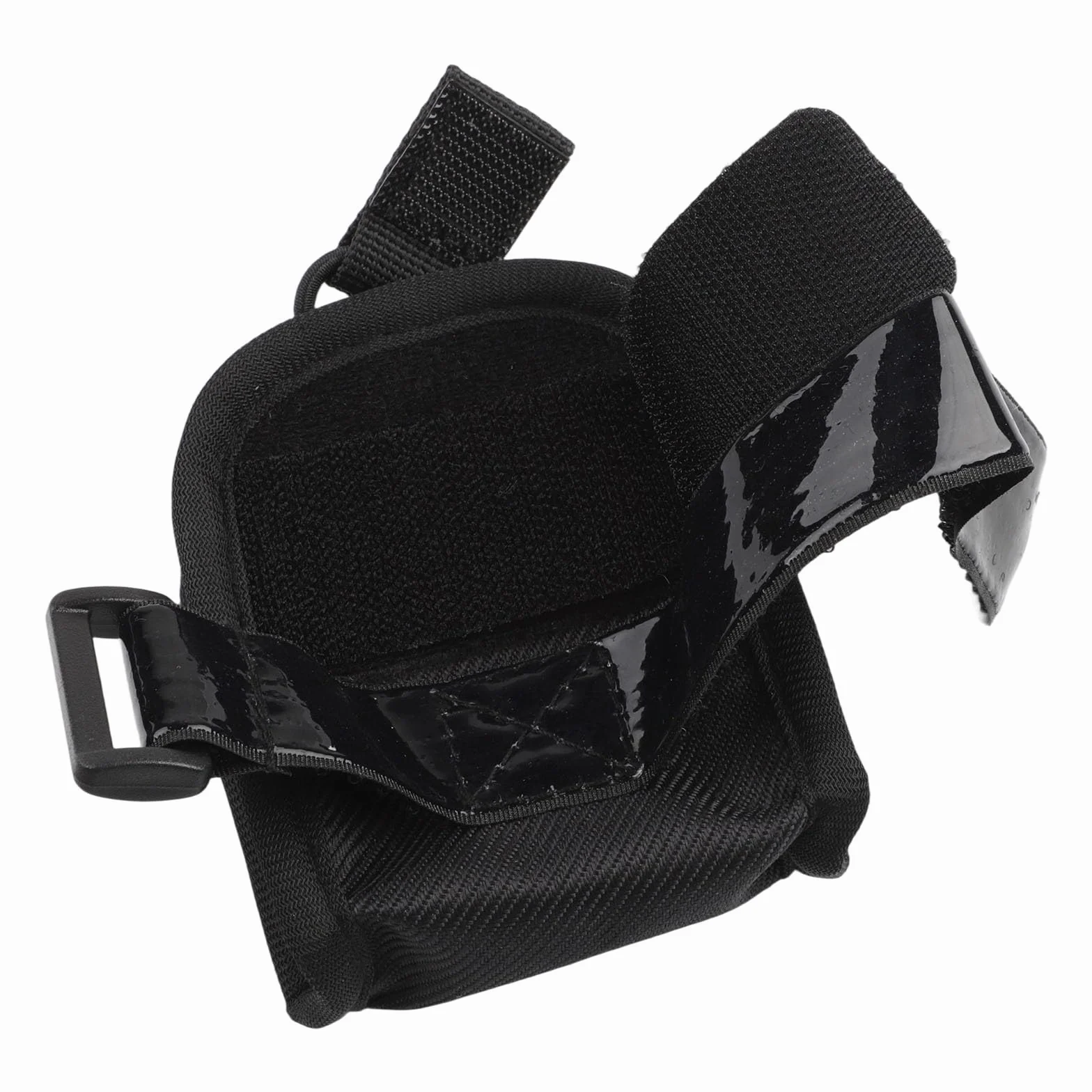 Funda para transmisor inalámbrico para equipos de audio, parte delantera de TPU transparente, abierta para diseño de antena, correa antideslizante con fijación de gancho, 7,5 x 2,5 x 8,6 cm