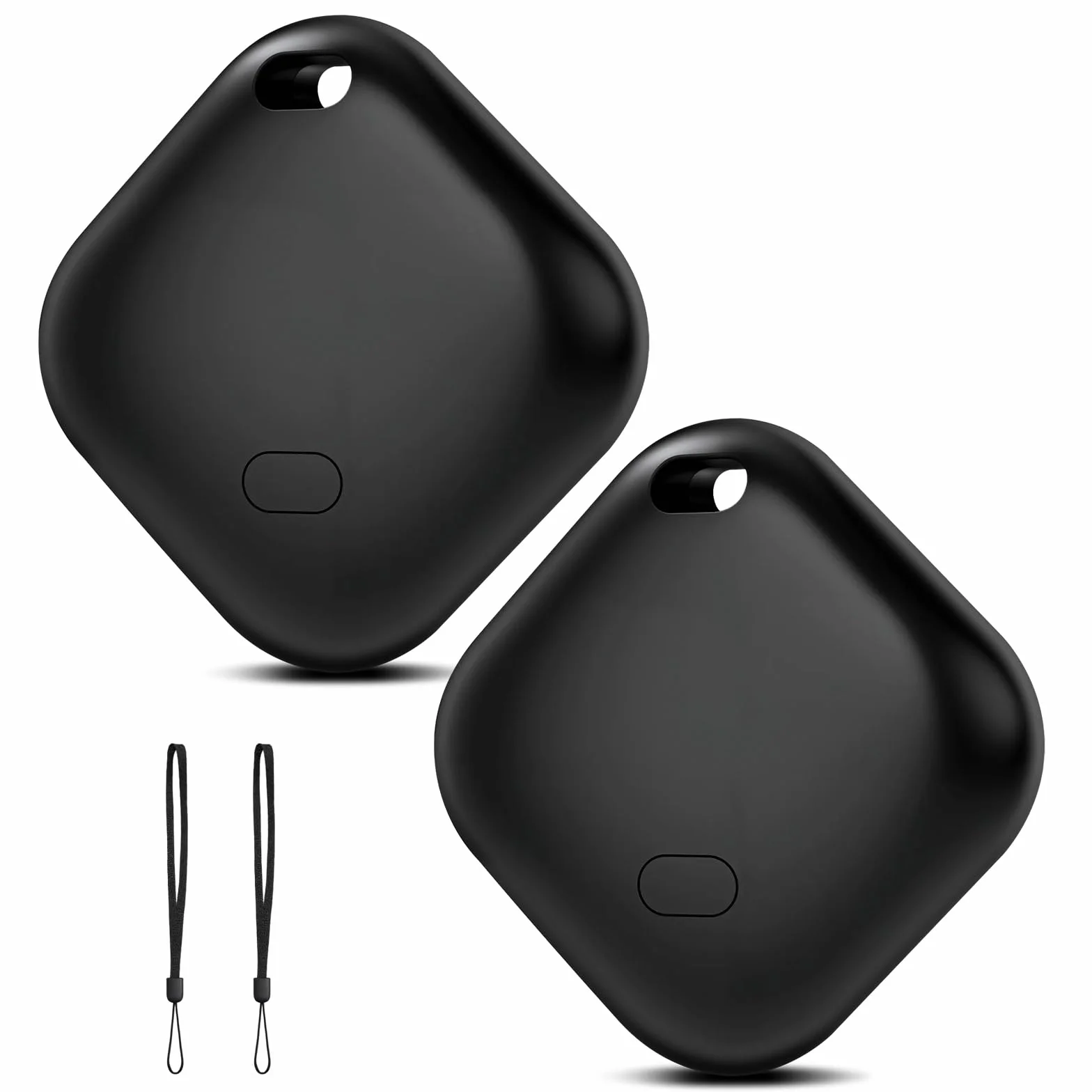 2PCS Smart Tracker Tag Android Smart Tag, Localizador de Objetos Bluetooth Finder Tracker Compatible con Google Find Hub App, Localizador Bluetooth Impermeable Rastreador para Llaves