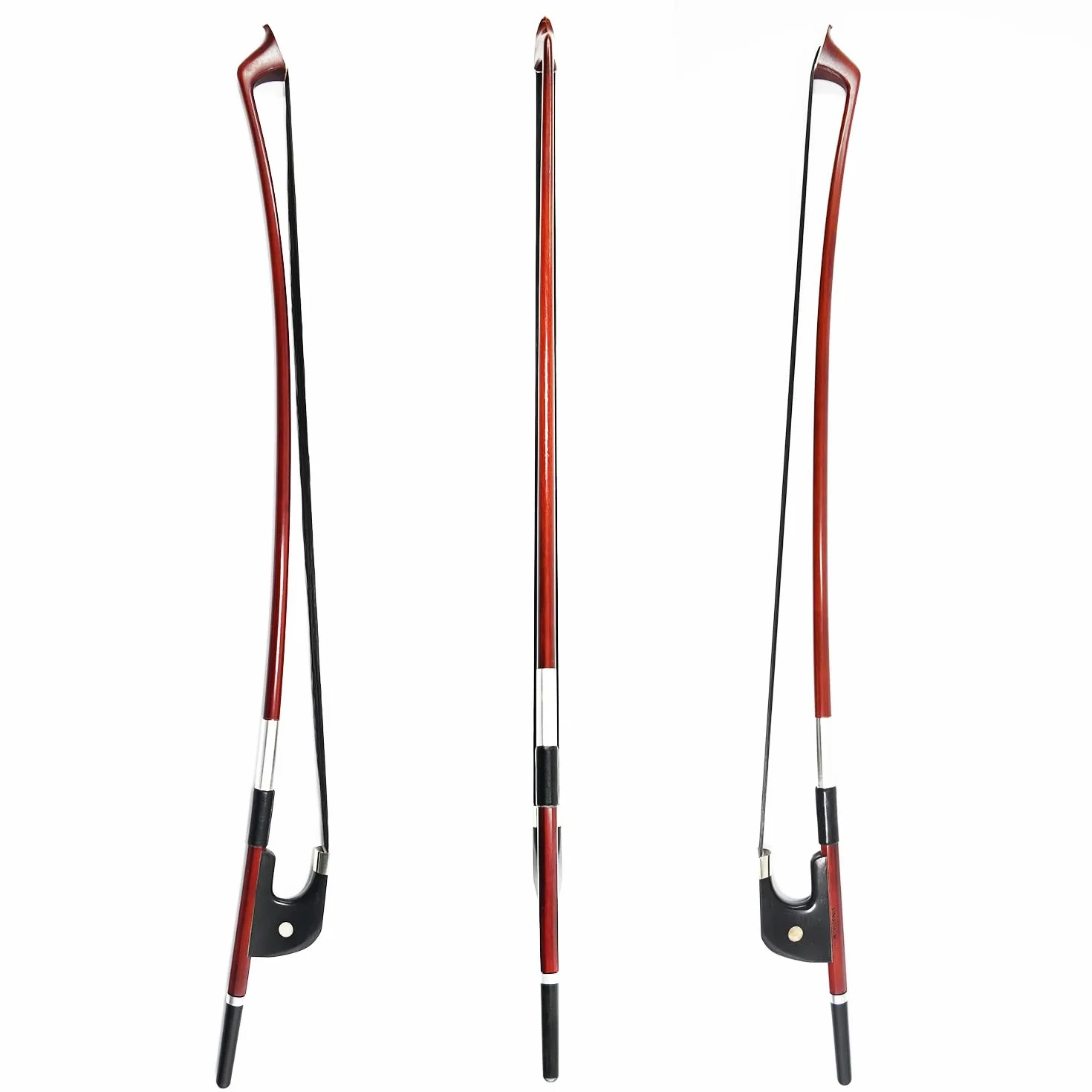 Arco Contrabajo Vertical Madera de Brasil Modelo Alemán 1/4 Tamaño 70cm