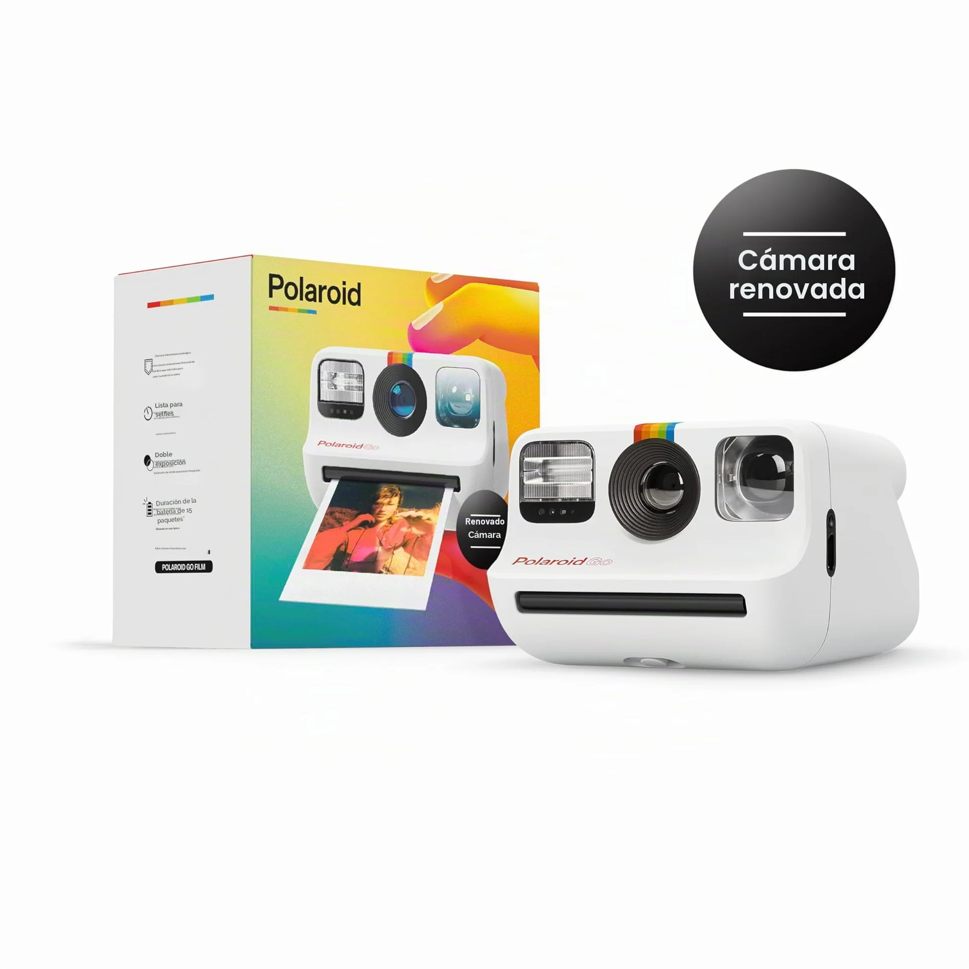 Polaroid Go Camera Instantanea Blanco Reacondicionado