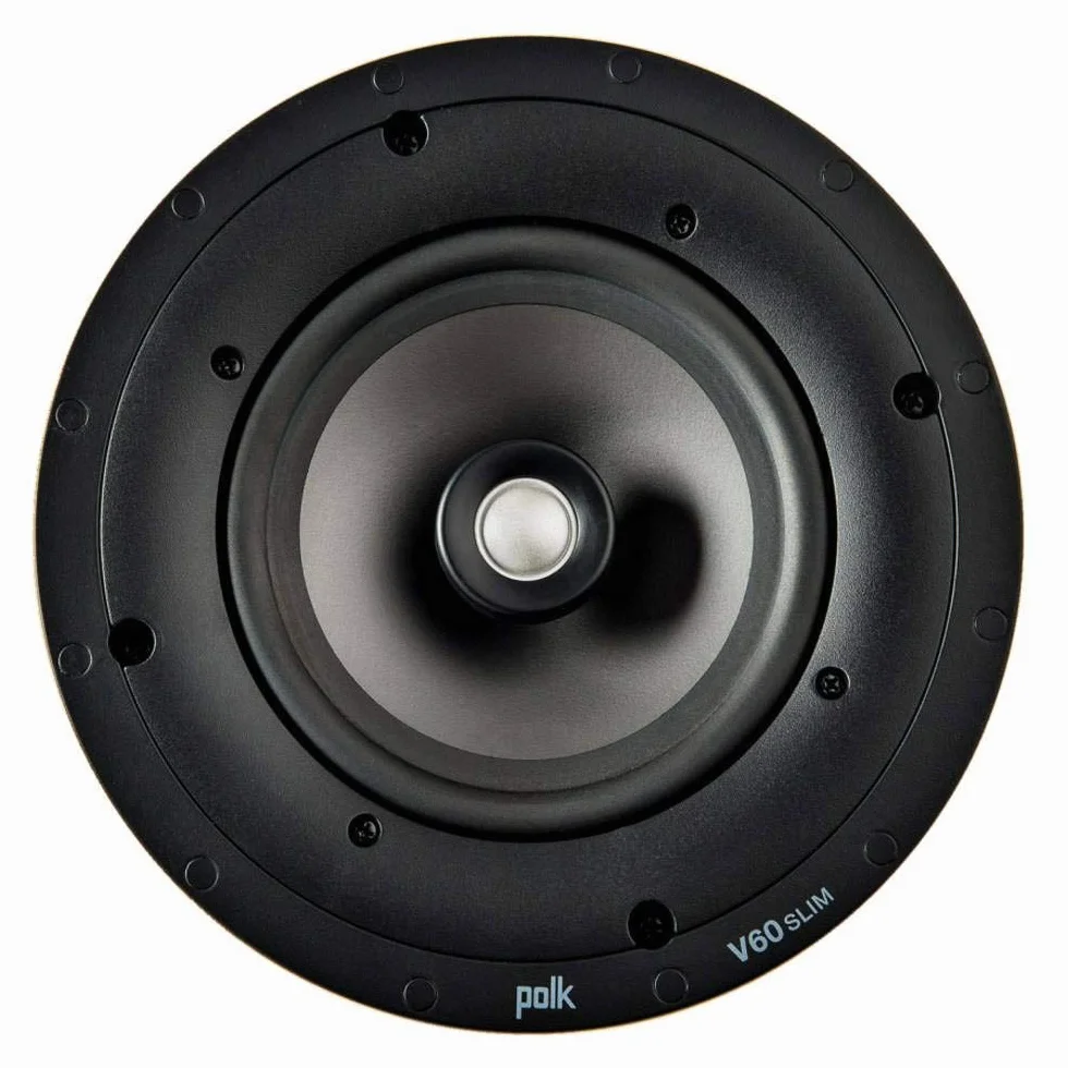 Polk Audio V 60 Slim Altavoz empotrable Blanco