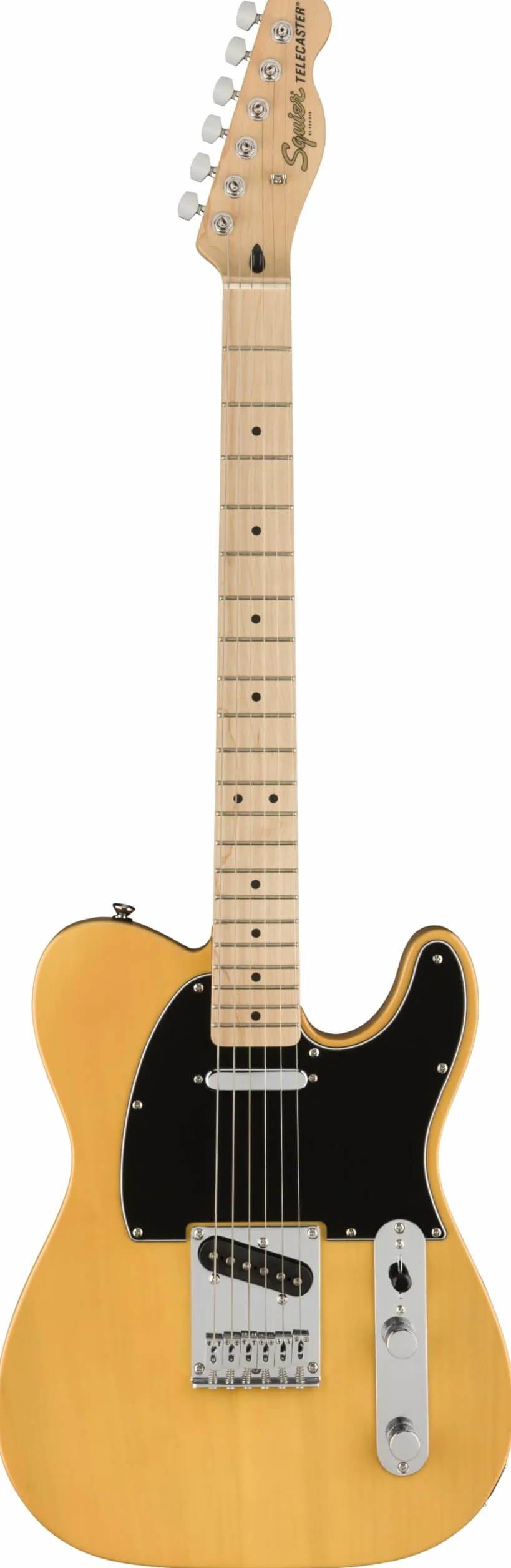 Squier by Fender Affinity Series Telecaster, Electric Guitar, Maple fingerboard, Butterscotch Blonde