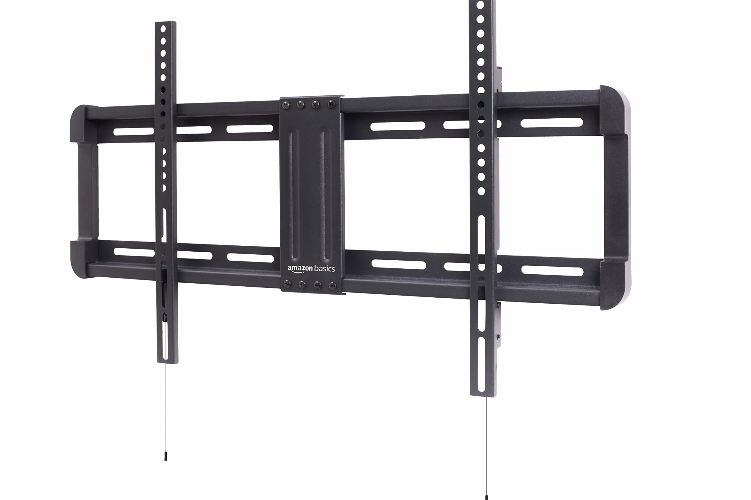 Amazon Basics Soporte de montaje en pared para TV de perfil bajo, 81,2 a 218,4 cm, Negro, 32" a 86"