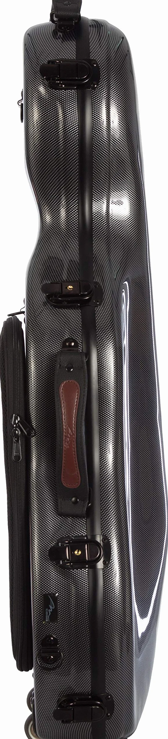 Estuche para Viola Fiberglass 38-43 Ultra Light point negro - crema M-case + bolsa de música