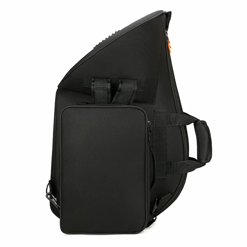Bolsa de Almacenamiento para trompa Francesa, Mochila de una Pieza de Tela Oxford Gruesa, Ideal para conciertos, Viajes y presentaciones.