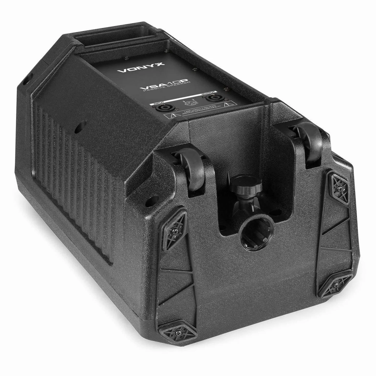 Vonyx VSA10P Altavoz Pasivo 10 Pulgadas y Potencia 500W - Altavoz DJ, Crossover Activo de 2 vías, Montaje en Soporte, Ideal para Uso en Escenario, Conciertos y Fiestas
