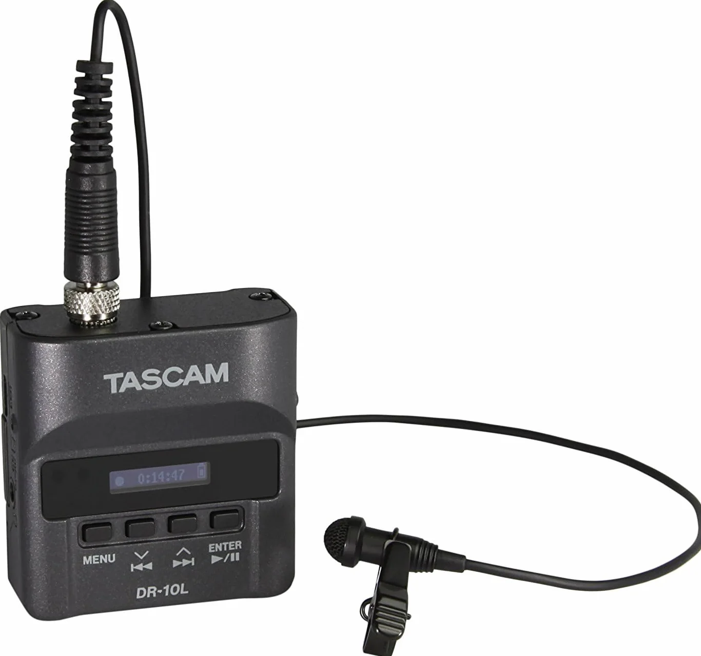 Tascam DR-10L dictaphone Carte flash Noir