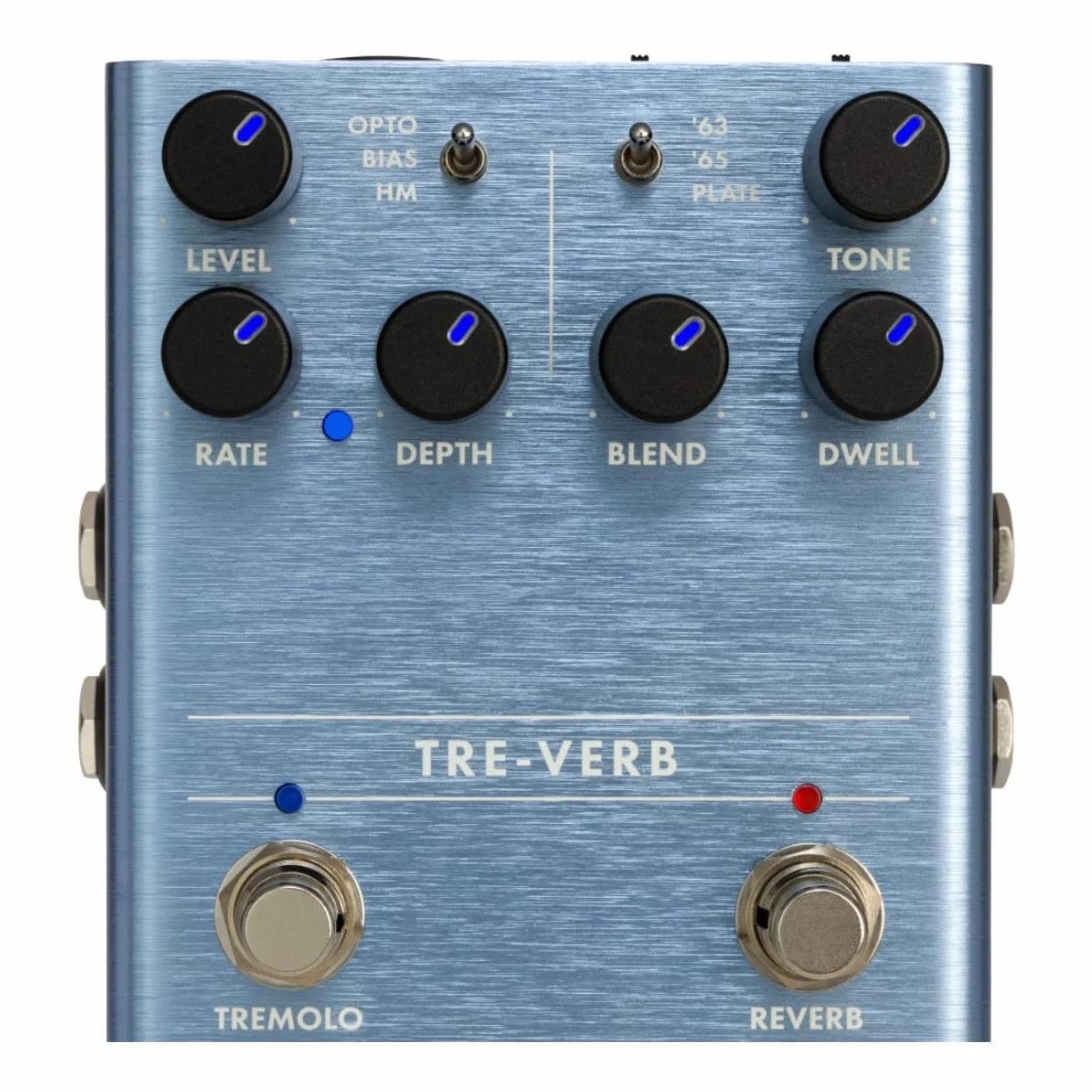 Fender Tre-Verb, Pedal de Efecto para Guitarra, Reverb/Tremolo Digital