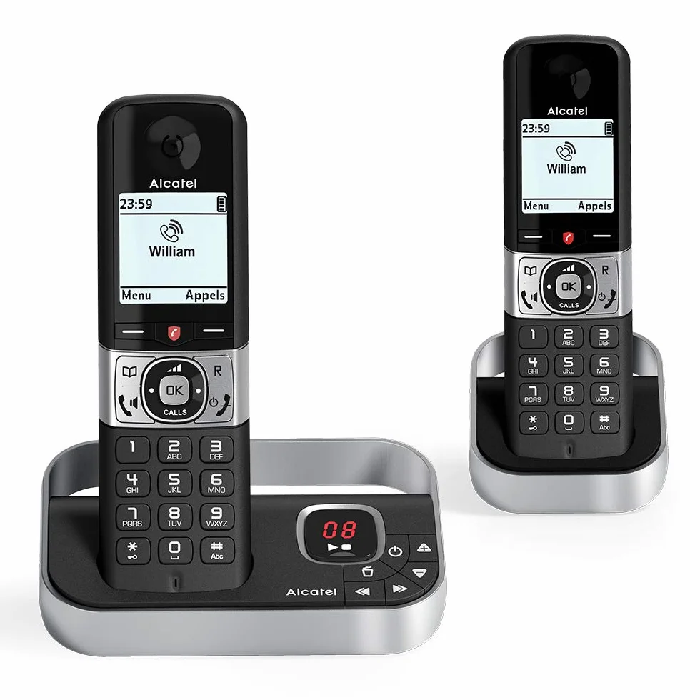 Alcatel Dect F890 Voice Duo BCK Scallblock