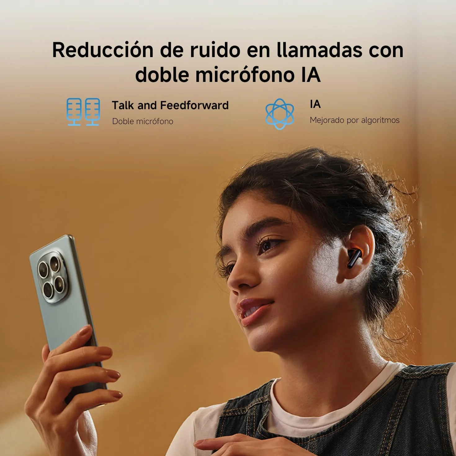 XIAOMI REDMI Buds 8 Active TWS Bluetooth 5.4, Driver de Titanio 14,2 mm, 37h, IP54, Negro