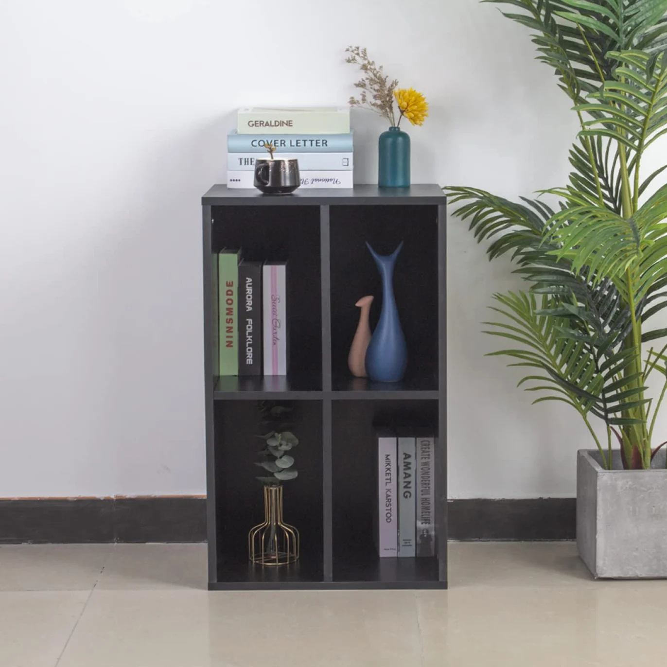 Gabinete de placas de vinilo lp - almacenar placas lp - mueble de tocadiscos - negro
