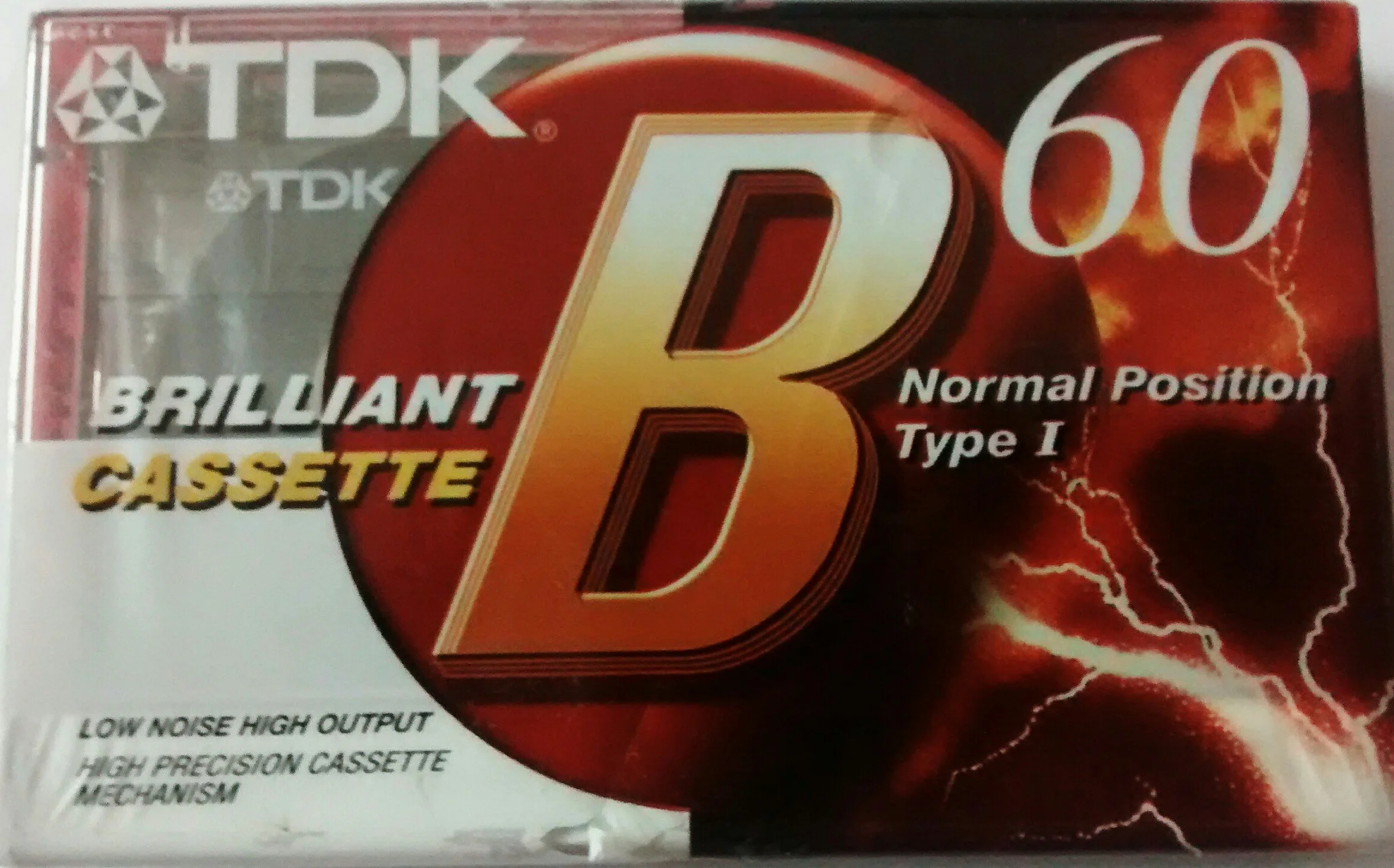 TDK Cassette B60 Cinta Virgen