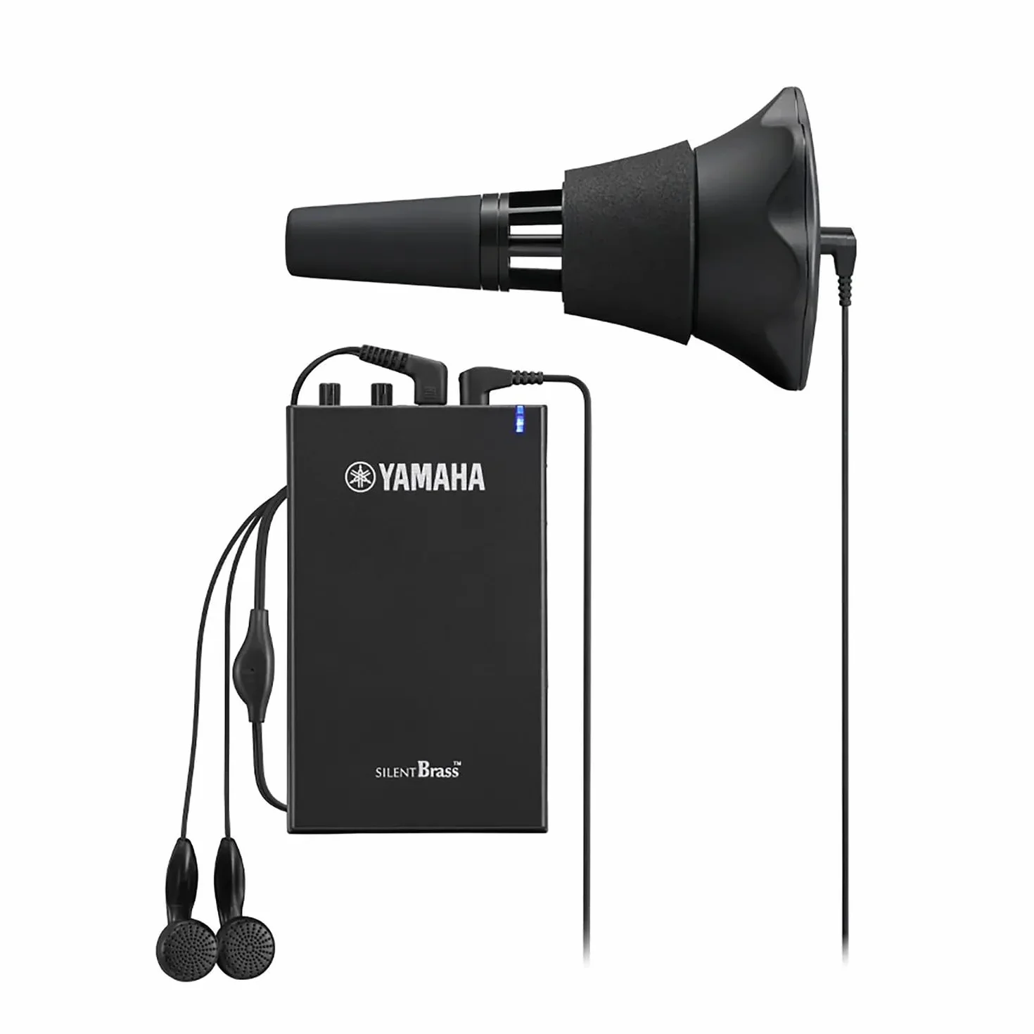 Yamaha Sistema de latón silencioso para trompeta, silenciador de recogida y estudio personal incluido (SB7J)