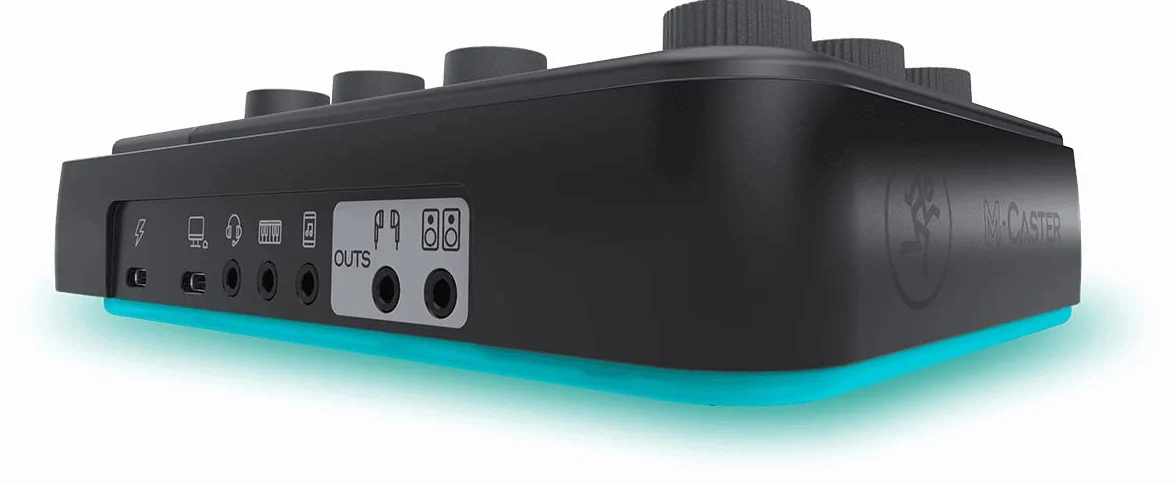 Grabadore portátil Mackie M Caster para streaming, juegos y creadores de contenidos