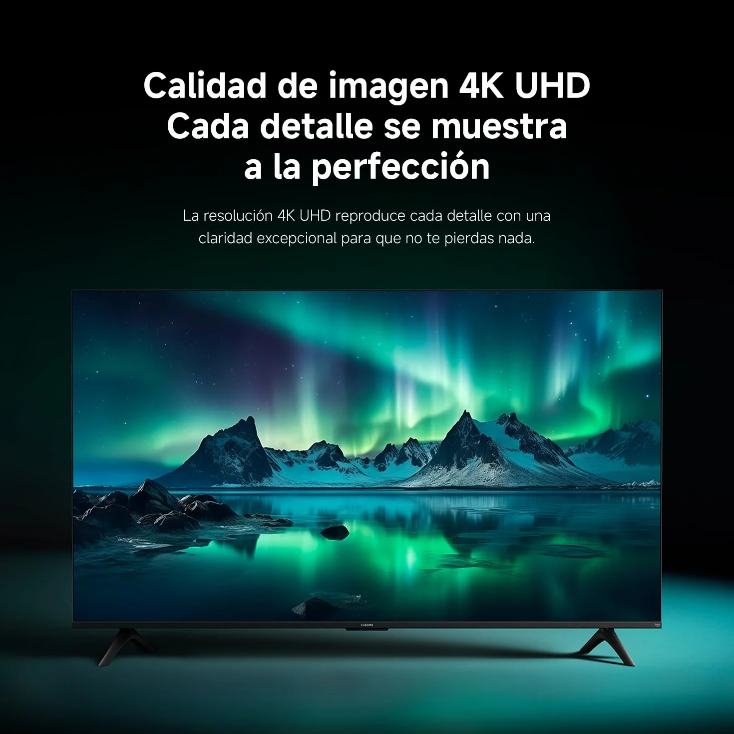 Xiaomi TV F 50 50 Pulgadas 127 cm 4K UHD Smart TV Fire OS8 Control por Voz Alexa HDR10 MEMC Modo Game Boost 120Hz 2GB+32GB Compatible con Apple AirPlay