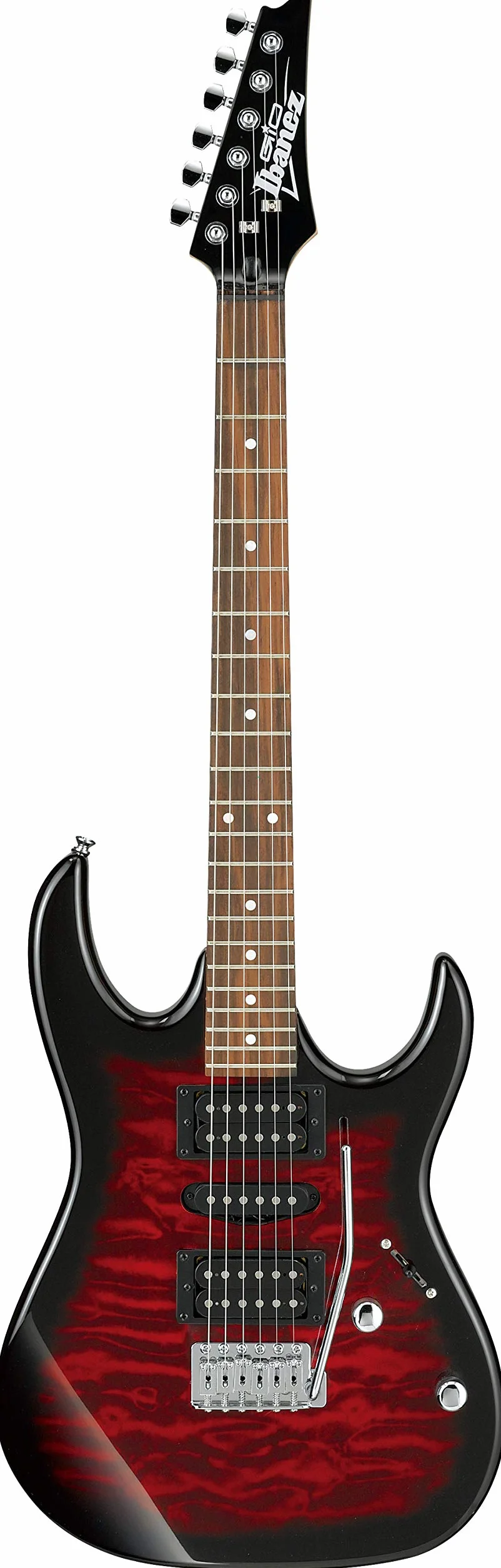 Ibanez Grx70Qa-Trb - Guitarra Eléctrica, Rojo