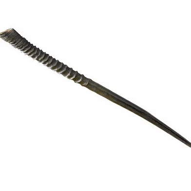 Shofar Kosher Gemsbok Gemsbock Trompetas marroquíes Templo cuerno pulido natural Chofar Showfar golpe judío