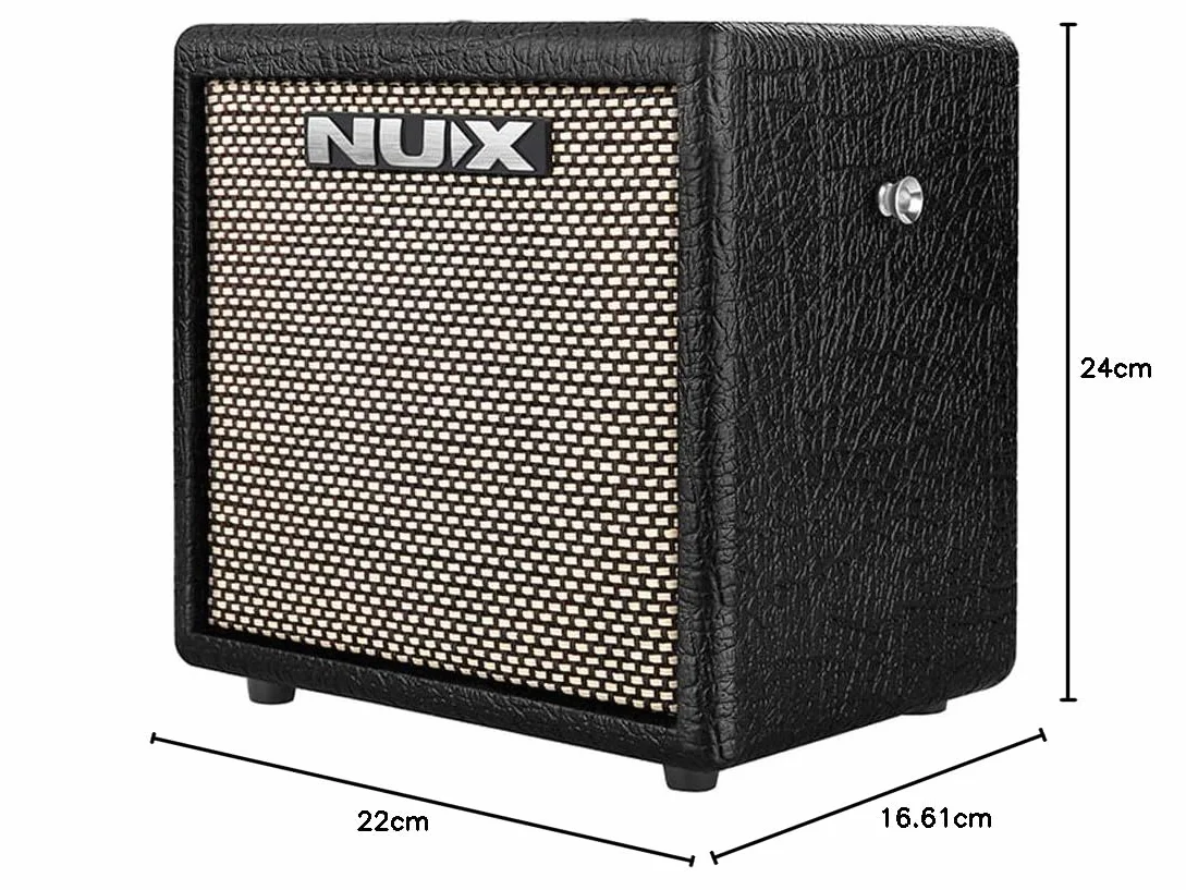Nux Mighty 8BT MK2 amplificador portátil de modelado de guitarra con Bluetooth + cable jack keepdrum