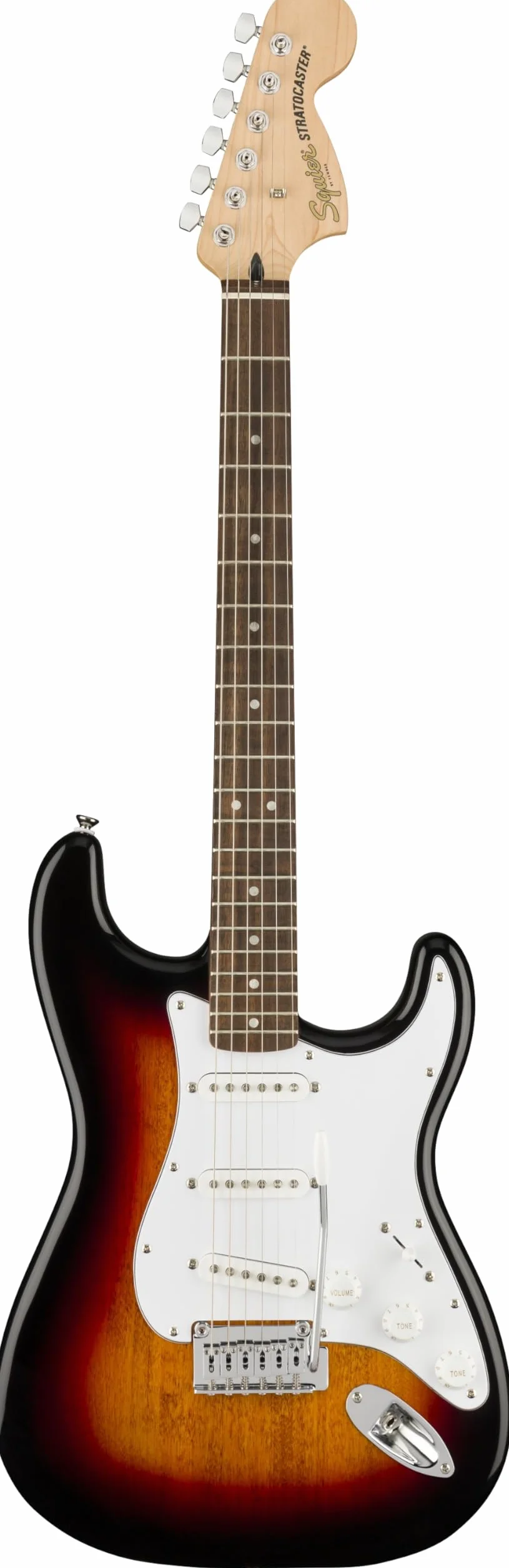 Squier by Fender Affinity Stratocaster LRL 3-Color Sunburst. Guitarra Eléctrica