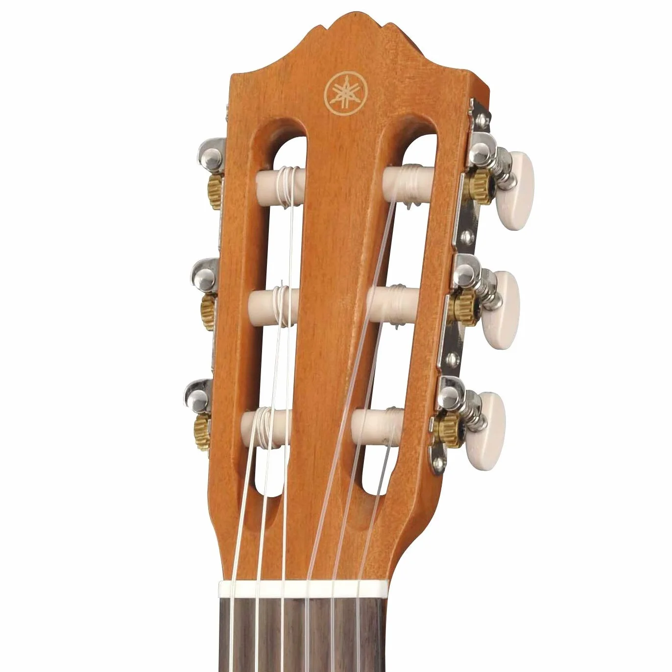 Yamaha GL1 Guitalele - Mini Guitarra de Madera con las dimensiones de un Ukelele, escala de 17 pulgadas, 6 cuerdas (3 en nylon / 3 en acero), Color Natural