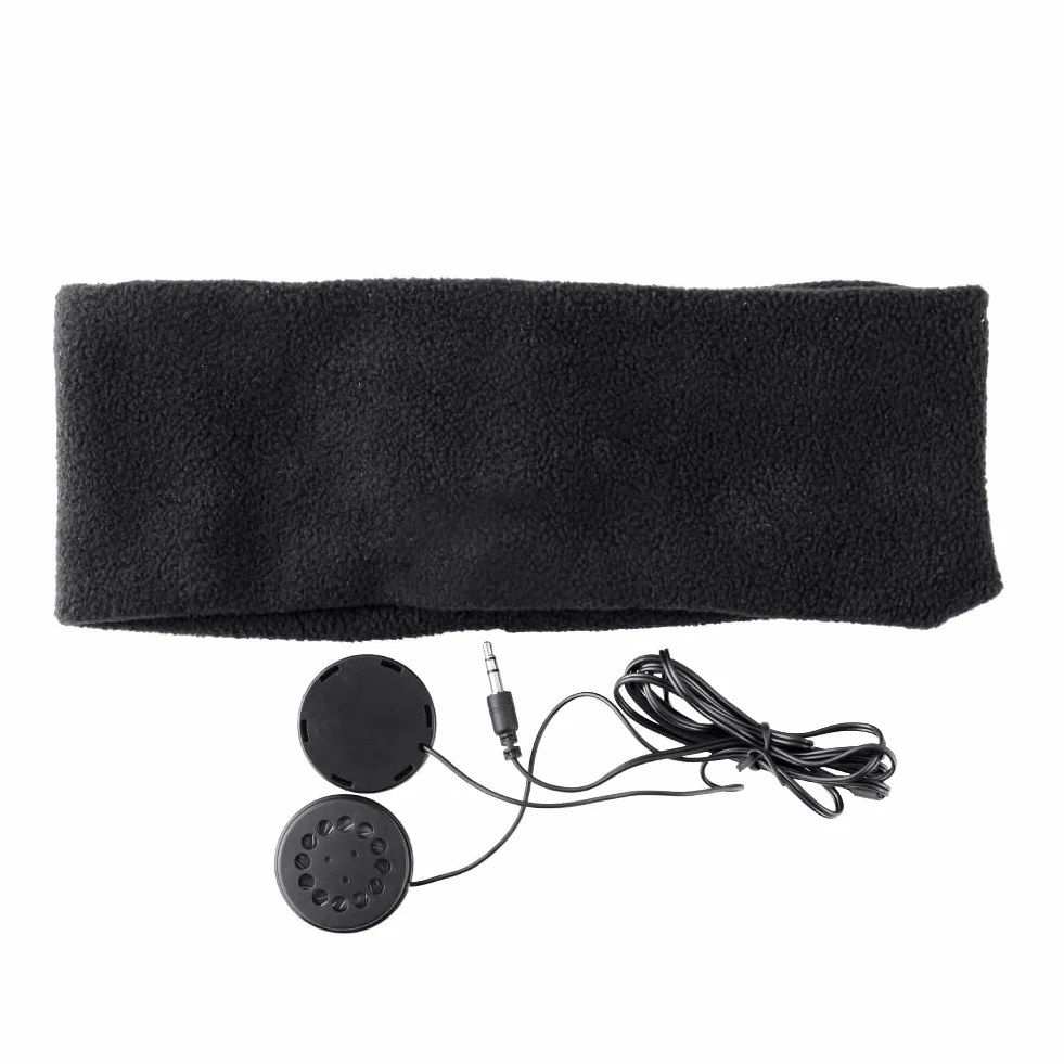 AFUNTA Sueño de Auriculares Estéreo con Orejeras de Lana Suave - Auriculares más Cómodos para Dormir y Viajar
