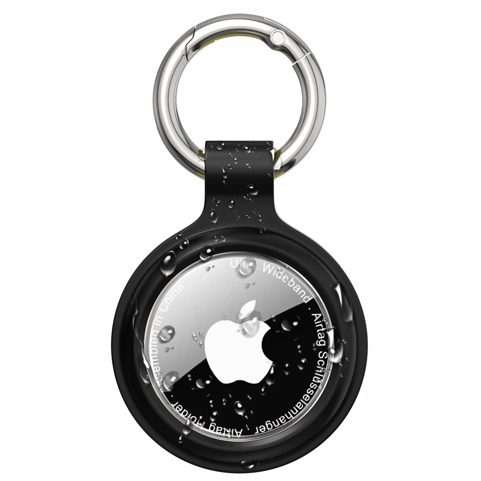 Funda Impermeable IP67 para Apple AirTag - Llavero Antipérdida Antigolpes