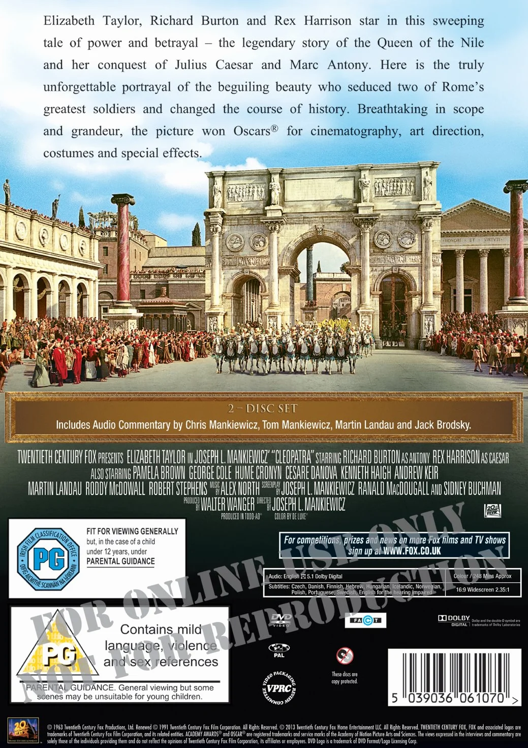 Cleopatra DVD