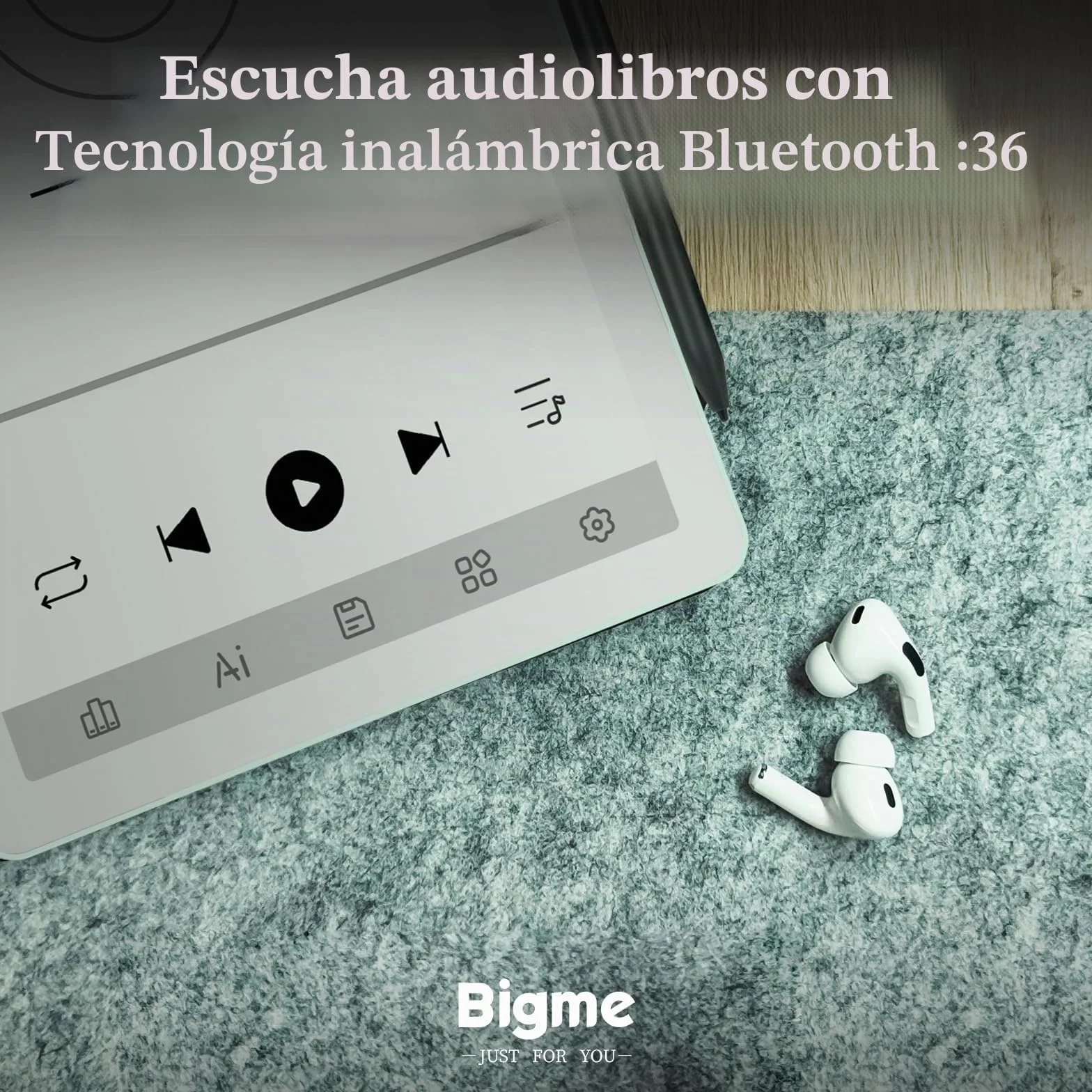 Bigme B6 Lector ePaper color 6 pulgadas Android 14 4+64GB Verde