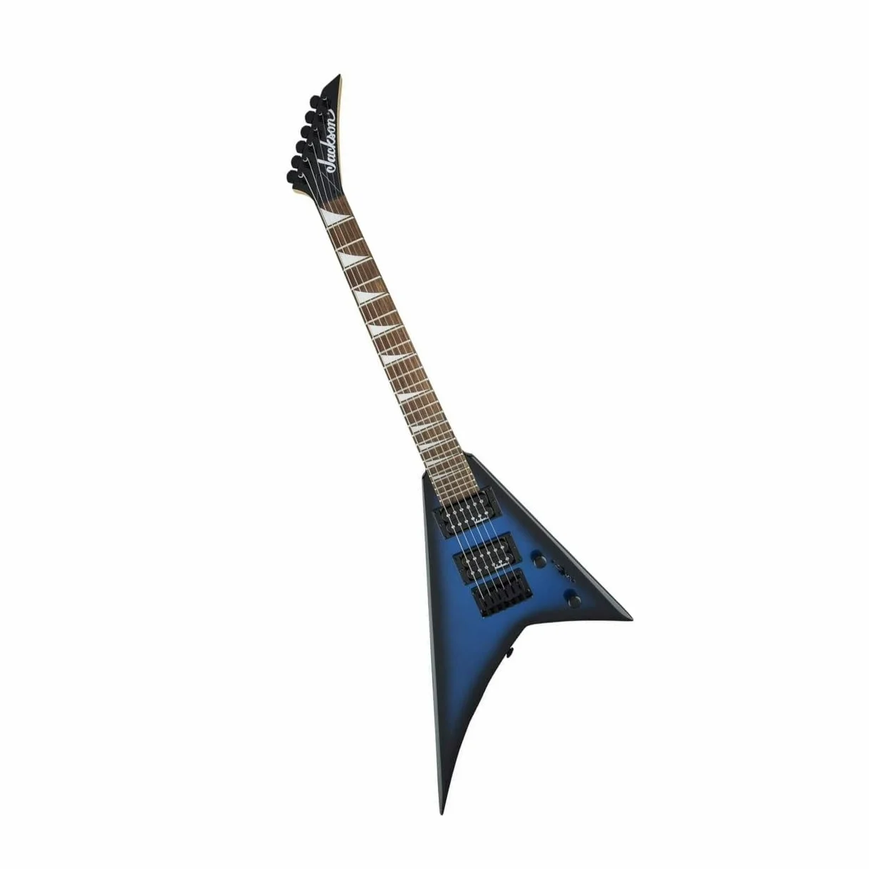 Jackson JS Series RR Minion JS1X Electric Guitar, Amaranth Fingerboard, Metallic Blue Burst