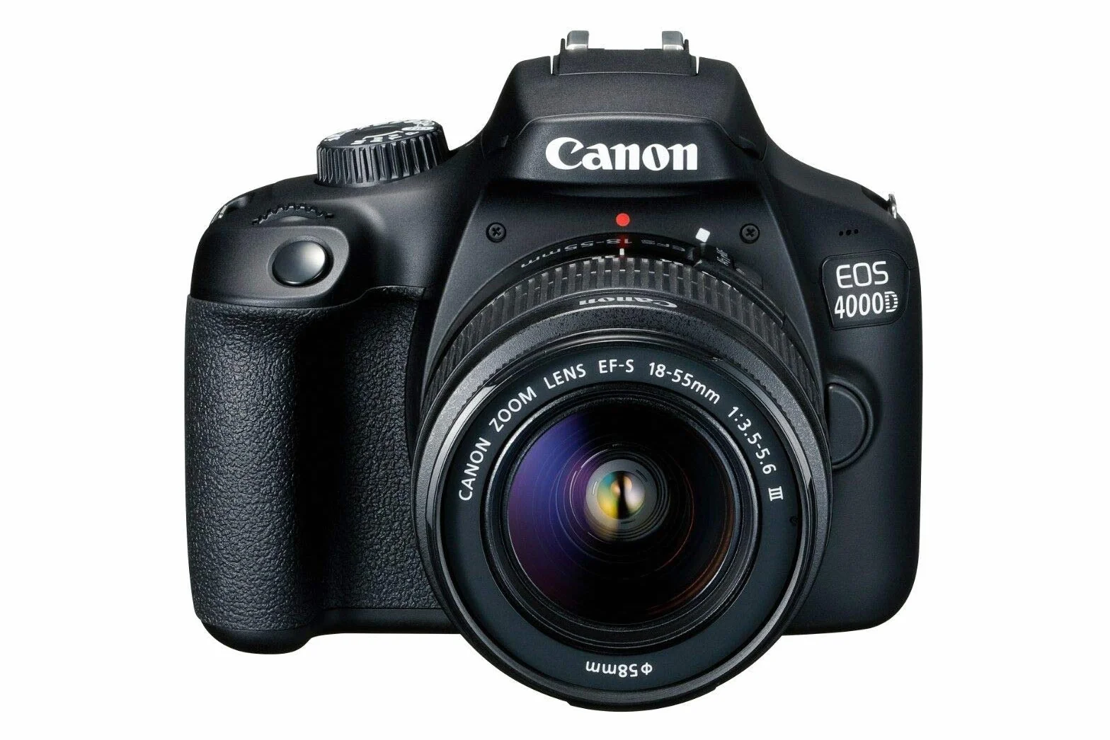 Canon EOS 4000D Cámara Réflex 18 MP Kit Objetivo EF-S 18-55mm III Reacondicionado