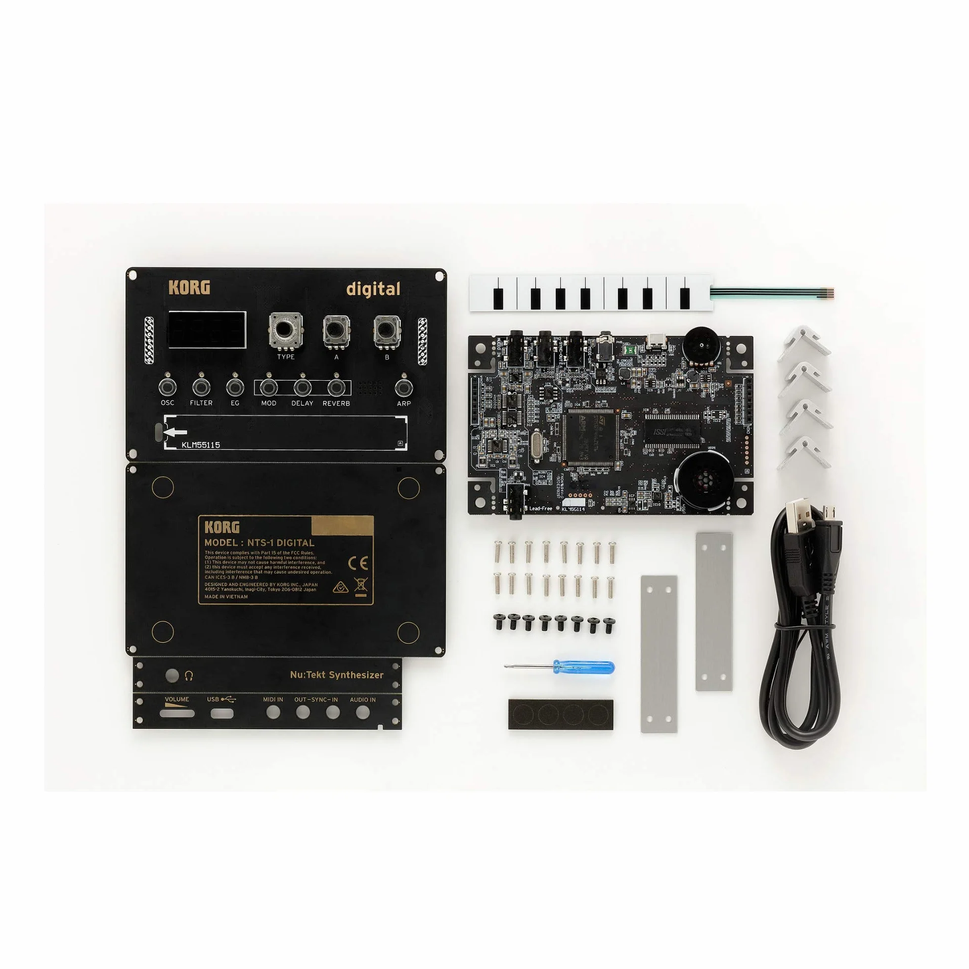 KORG Nu: Tekt NTS-1 Kit de sincronización digital