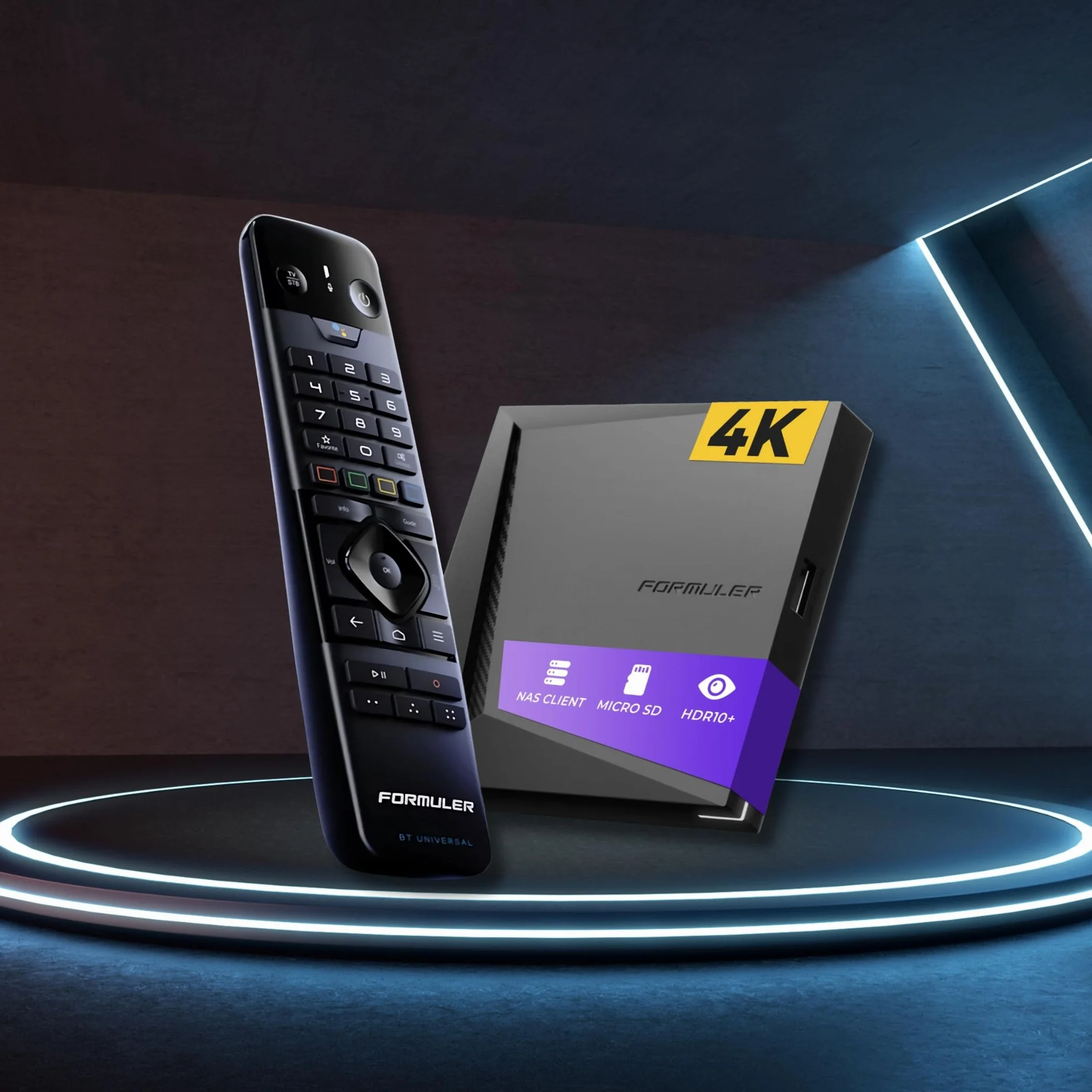 Formuler Z11 PRO MAX 4K BT1 Edition Android 11 Media Player, UHD HDR10+ IP Media Streaming Box, WiFi, mando a distancia BT, compatibilidad con Widevine L1, aplicación MYTVOnline3, cable HDMI HTS e-com