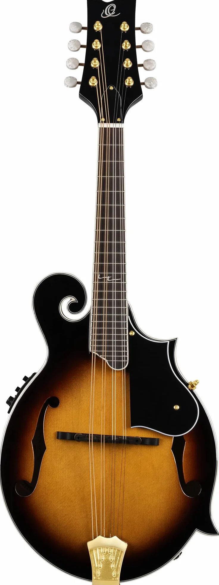 ORTEGA Mandolin F-Style Series Incluye funda y Preamp TS Color Tabaco Sunburst RMFE90TS