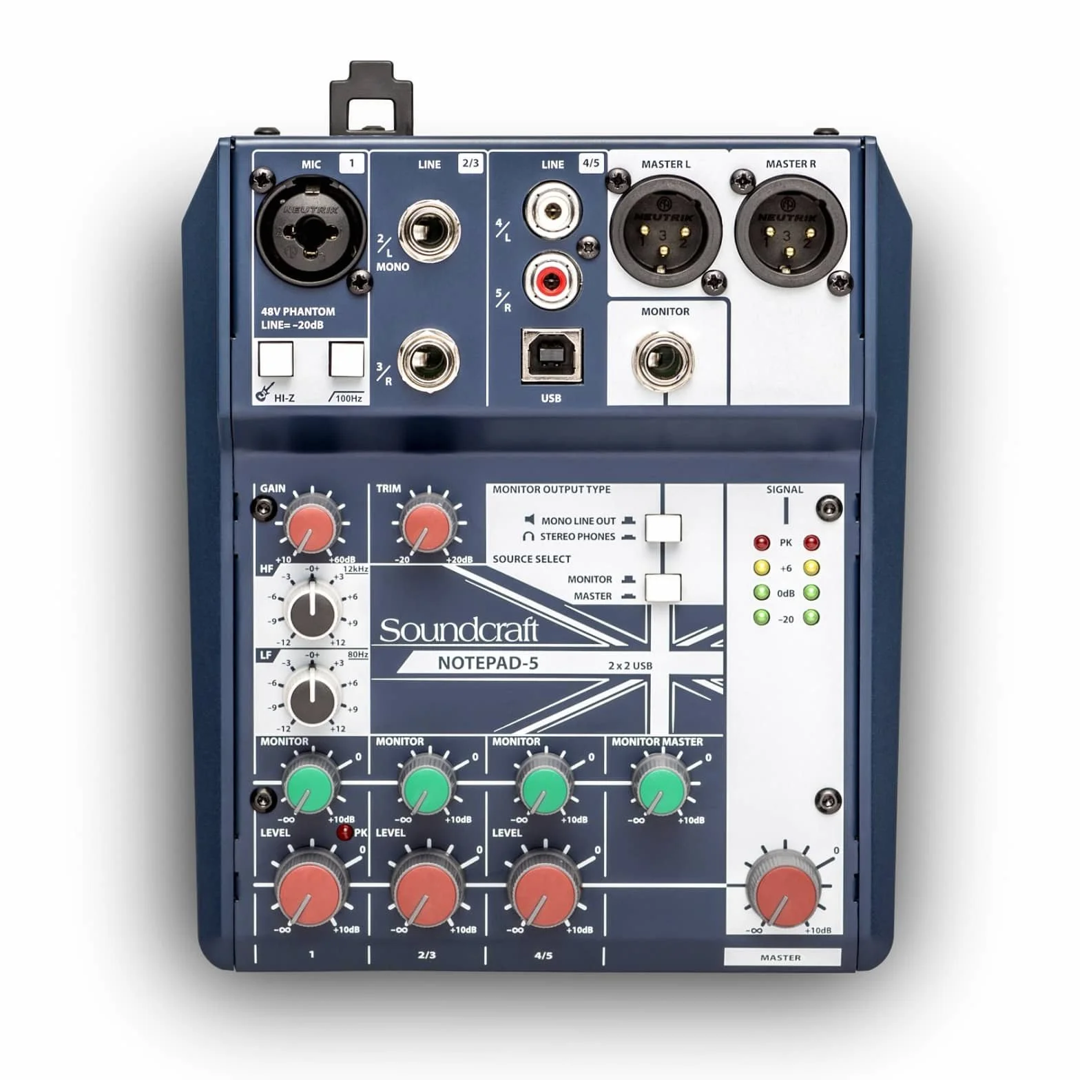 SOUNDCRAFT NOTEPAD-5 Mezclador