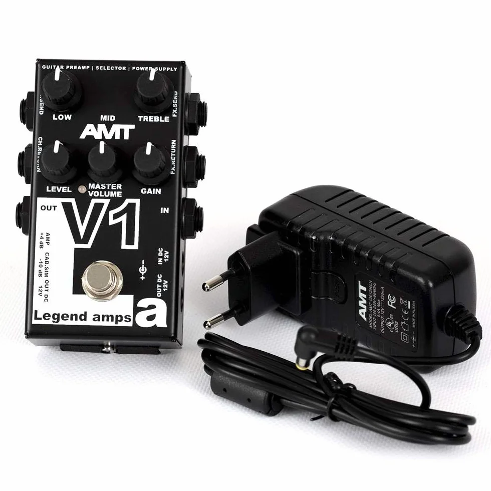 AMT V1-1 - Preamplificador de guitarra JFET con cab.sim (VOX emulate)