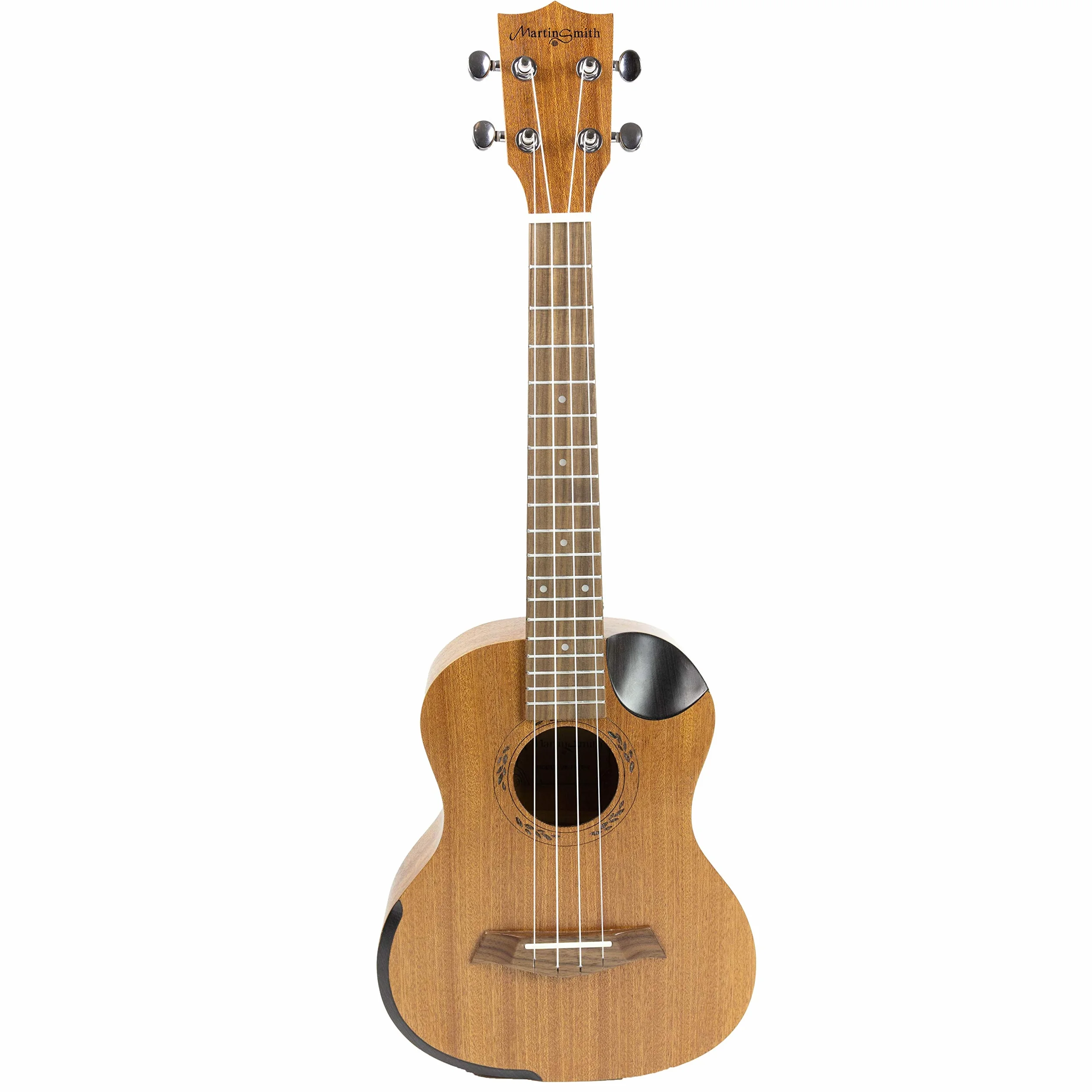 Ukulele tenore Martin Smith Premium con accordatore, borsa imbottita e corde di ricambio Aquila