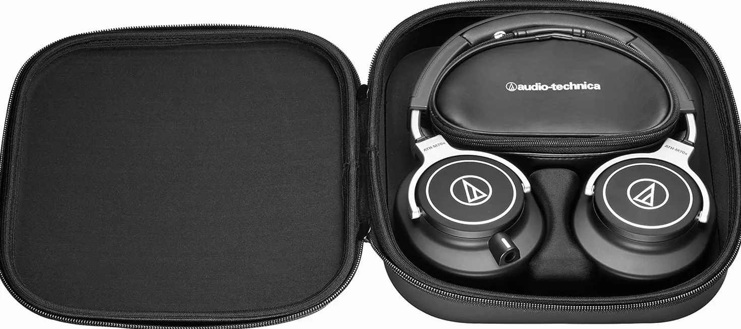 Audio-Technica M70x Auriculares profesionales para monitorización en estudio Negro