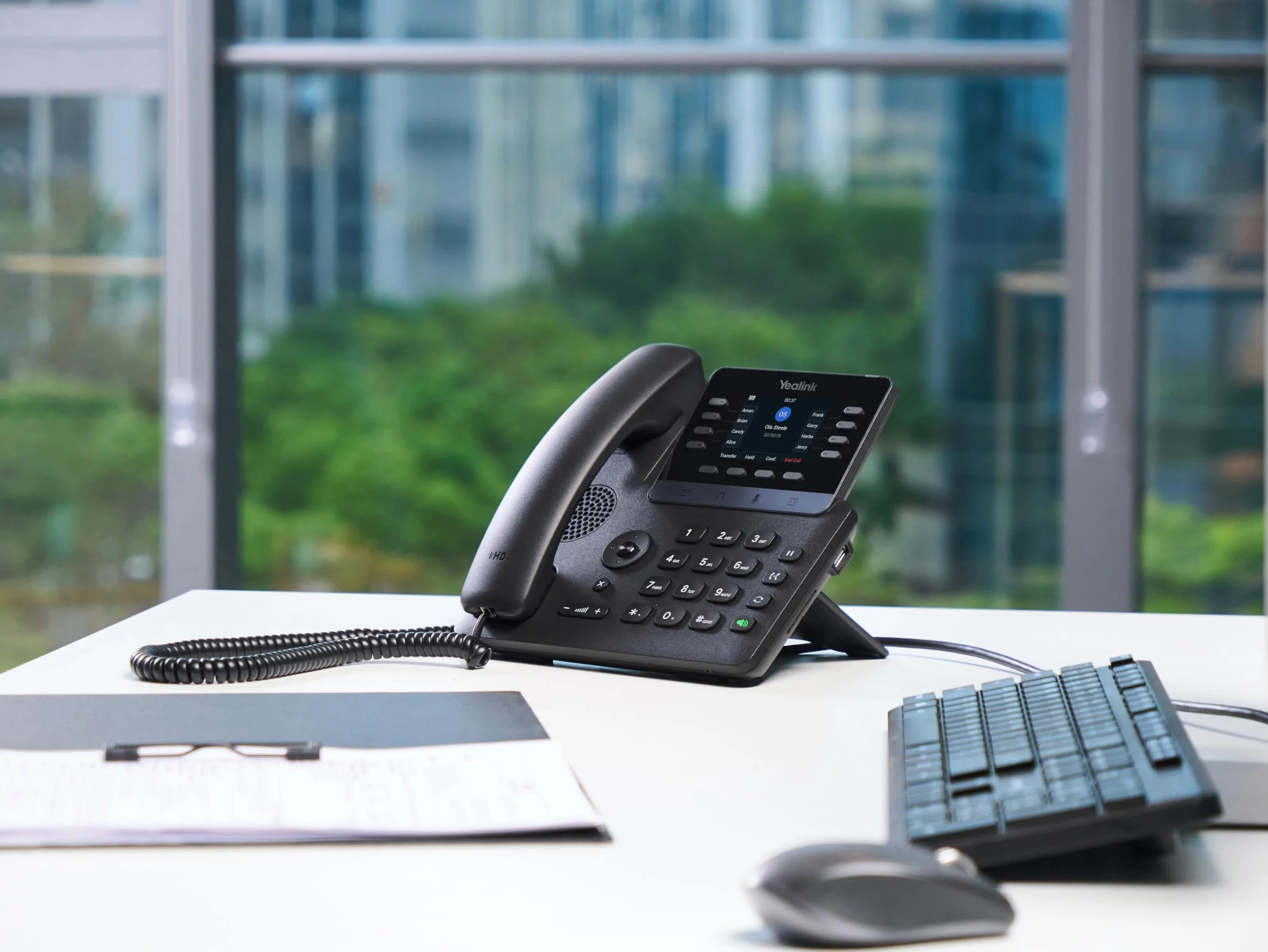 Yealink SIP-T73U Teléfono IP Negro