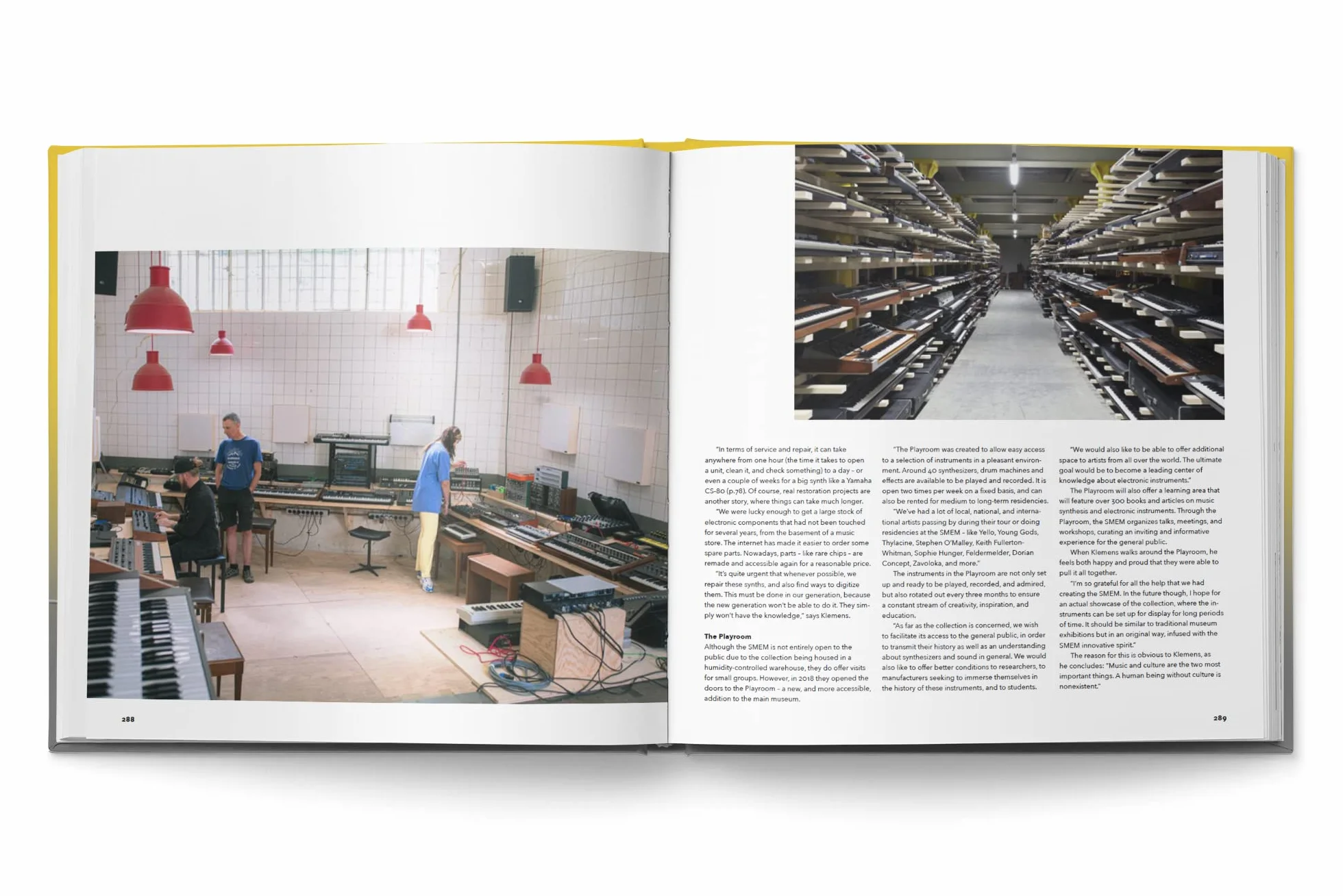 Bjooks Synth Gems 1 Libro con artículos de fondo y una historia cronológica de los instrumentos electrónicos desde 1970 hasta 2000