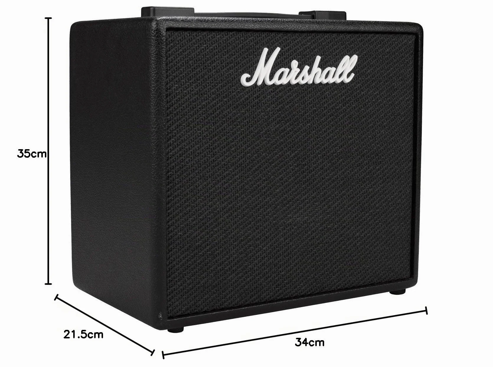 Marshall Code 25 25 Watt Digital Amplificador de práctica Adecuado para Guitarra eléctrica - Negro