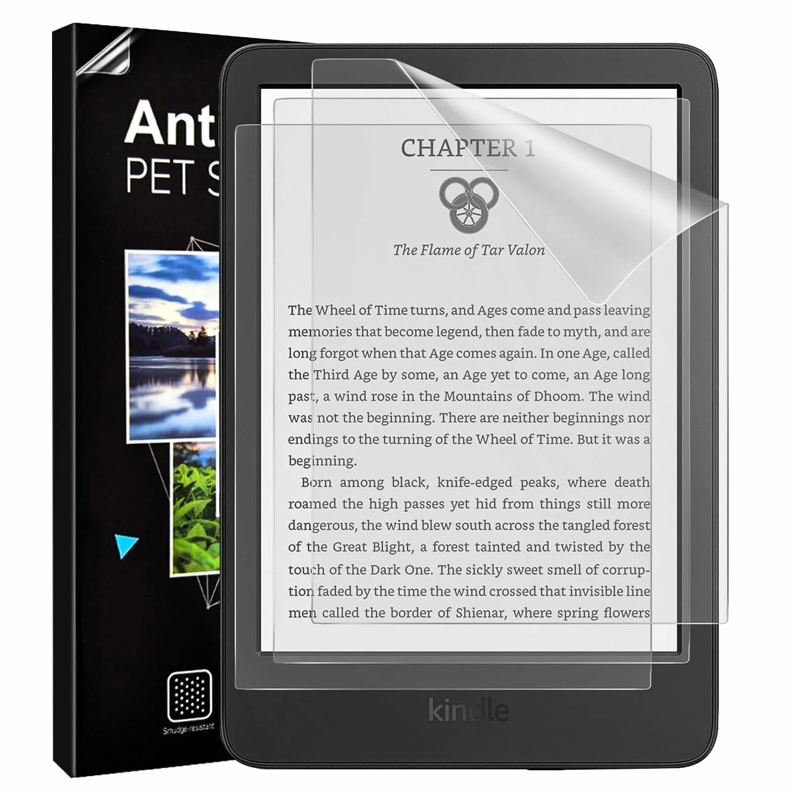 TiMOVO Protector de Pantalla Anti-Resplandor Mate para Kindle 11ª/10ª Generación 6 Pulgadas 2024/2022/2019