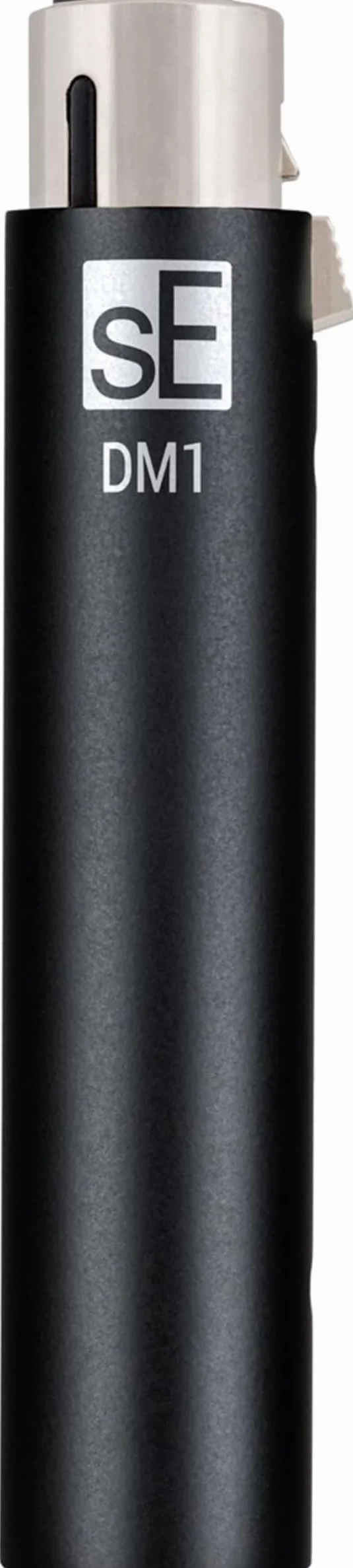 sE Electronics DM1 Dynamite - Preamplificador activo en línea de 1 canal, negro, preamplificador activo en línea para micrófonos pasivos dinámicos y de cinta con +28 dB de ganancia