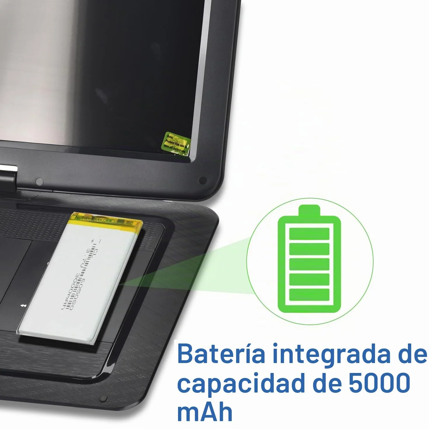 Reproductor de DVD portátil YOOHOO 19,6" Pantalla HD 17,1" para Coche