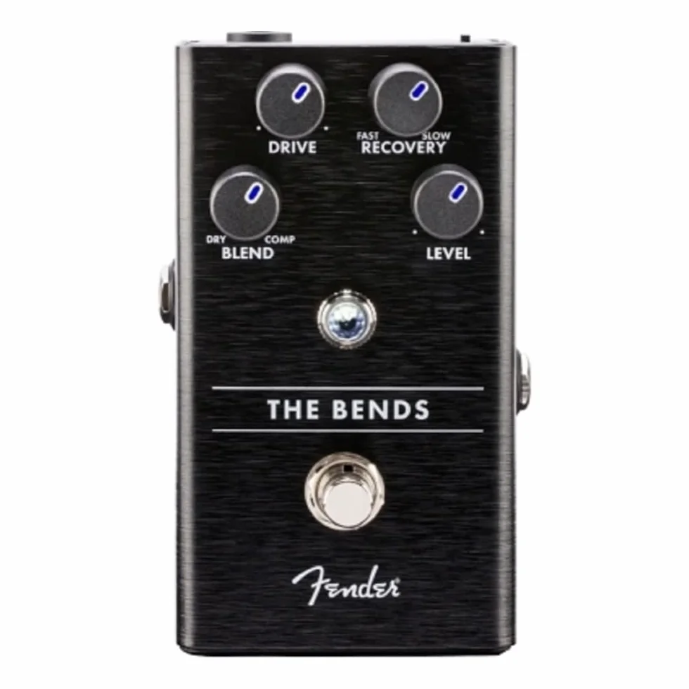 Fender® »THE BENDS COMPRESSOR PEDAL« Pedal de efecto para guitarra eléctrica