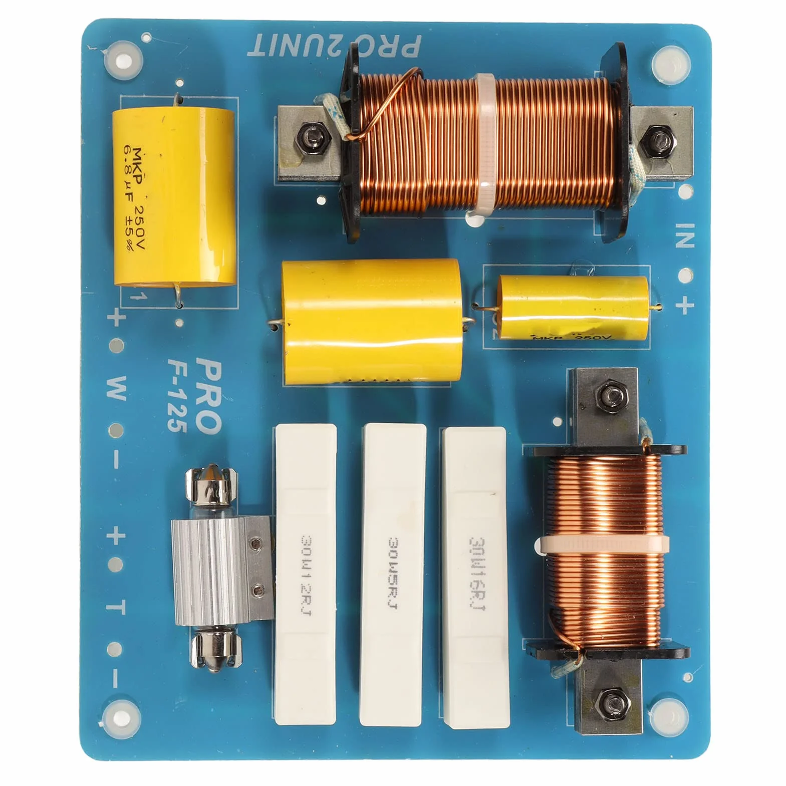 Crossover de 2 Vías 600-800W 1500-3500Hz Divisor de Frecuencia para Altavoces 10 12 15 Pulgadas