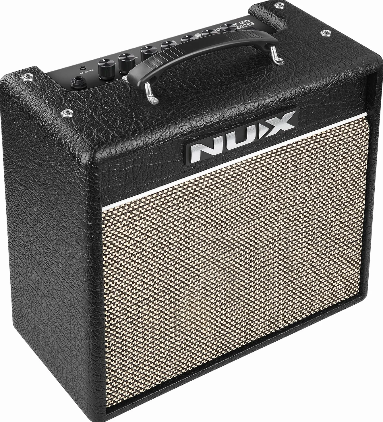 NUX Mighty 20 BT MK2 - Amplificador de modelado con 20 W de potencia y Bluetooth