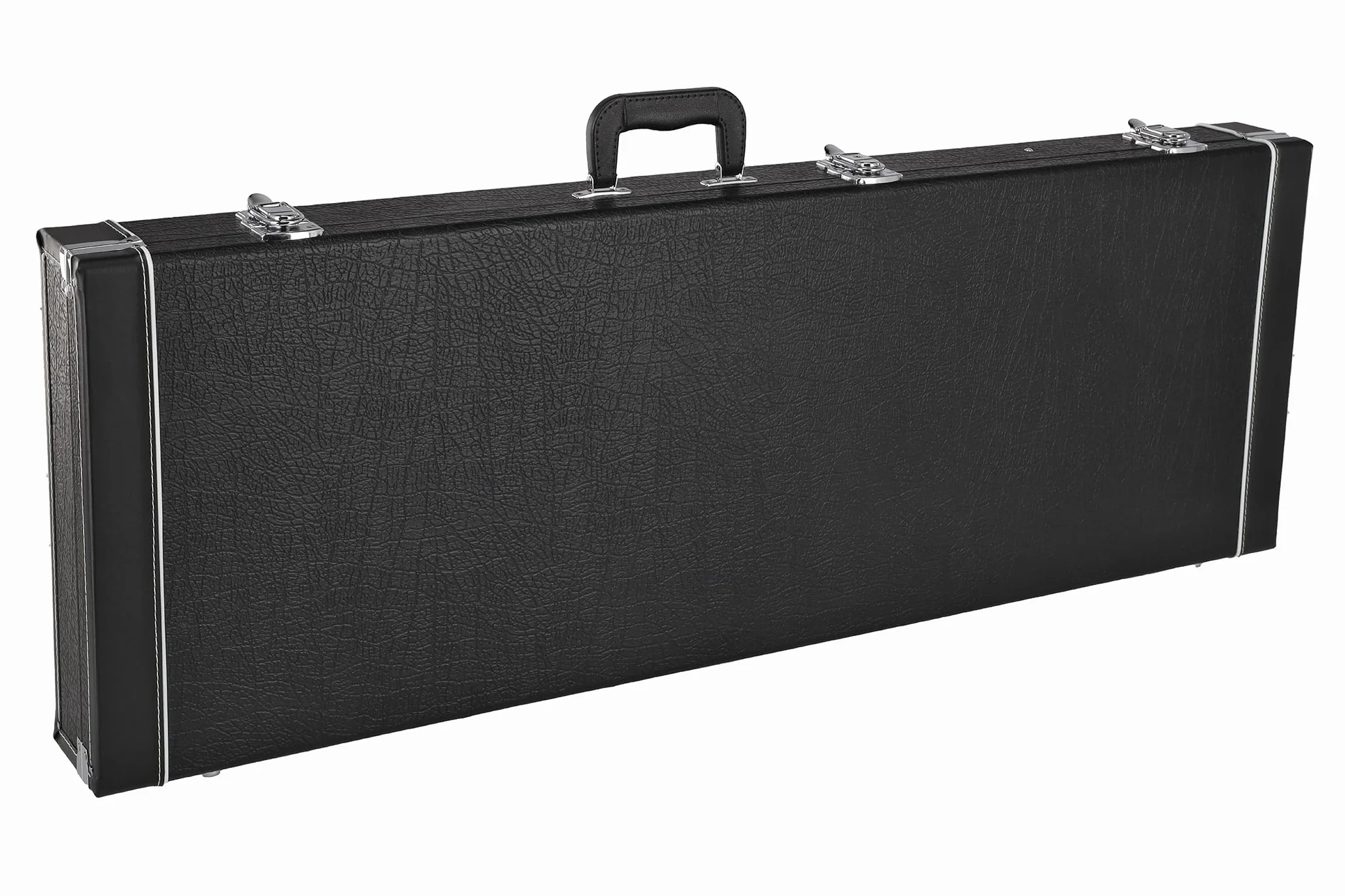 GEWA estuche de madera con revestimiento de plástico negro, estuche para guitarra eléctrica universal